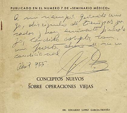 Sinfisiotomia De Zarate Eduardo Garcia Trivino - 1954