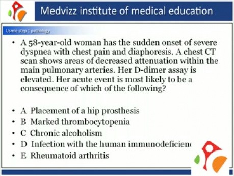 USMLE Step 1 Patología - aterosclerosis y trombosis (clase-discusión basada en casos)