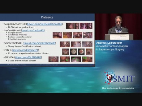Análisis automático del contenido de grabaciones en cirugía laparoscópica - SMIT 2019