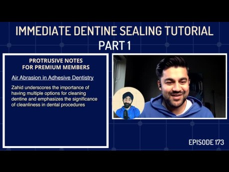 Tutorial de sellado de dentina inmediato, parte 1: PDP173