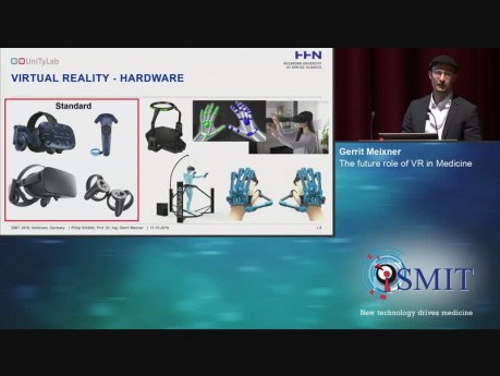 El futuro papel de la realidad virtual en la medicina - SMIT 2019