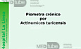 Piometra Cronico 78 Anos Actinomices Turicensis
