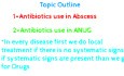 Antibióticos utilizados en odontología