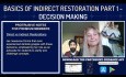 Fundamentos de las restauraciones indirectas Parte 1: Toma de decisiones - PS006