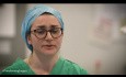 Danielle Collins, especialista en cirugía colorrectal, Western General Hospital, NHS Lothian 