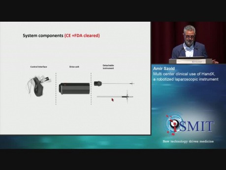 Uso clínico multicéntrico de HandX, un instrumento laparoscópico robotizado - SMIT 2019