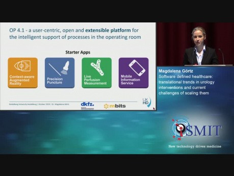 Cuidado de la salud definido por software, nueva tecnología - SMIT 2019