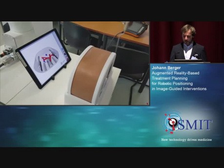 Planificación del tratamiento basada en la realidad aumentada para el posicionamiento robótico en intervenciones guiadas por imágenes - SMIT 2019