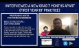 Entrevisté a un recién graduado con 7 meses de diferencia (primer año de práctica) - IC052