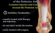 Tobillo posterior - anatomía y lesiones