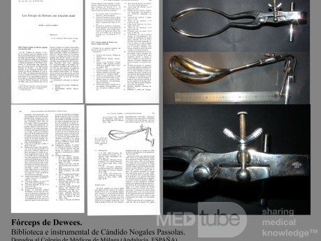 Fórceps de Dewees 4º modelo